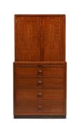 BETTY JOEL (BRITISH, 1894-1985), A COCKTAIL CABINET ON CHEST; MADE BY TOKEN WORKS, 1938