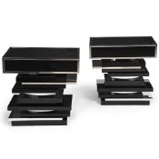 TOMASZ STARZEWSKI; PAIR OF BEDSIDE TABLES; 2015