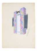 λ ERTÉ (FRENCH, 1892-1990), 'BACHELOR MODEL' DRAWING; 1937
