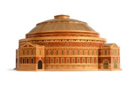 DAVID LINLEY (BRITISH, B.1961), 'ROYAL ALBERT HALL' HUMIDOR; CIRCA 2000