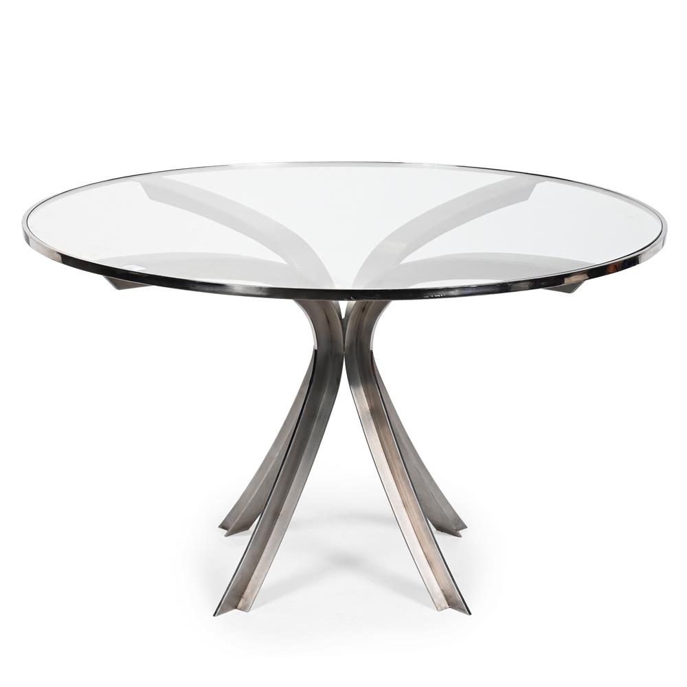 XAVIER FÉAL (FRENCH), LARGE ROUND TABLE; CIRCA 1970