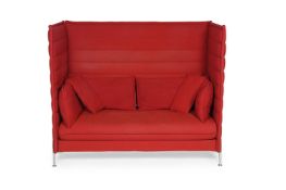 RONAN & ERWAN BOUROULLEC (FRENCH), 'ALCOVE' HIGH-BACK SOFA; MADE BY VITRA; DESIGNED 2006