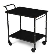 JACQUES ADNET (ATTRIBUTED), A DRINKS TROLLEY; CIRCA 1950