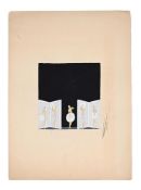 λ ERTÉ (FRENCH, 1892-1990), 'BLANCHE COMME NEIGE' DRAWING; 1936