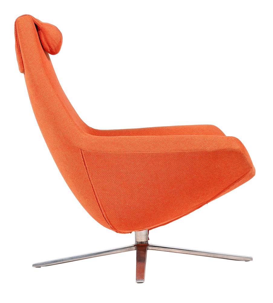 JEFFREY BERNETT (AMERICAN, B.1964), ‘METROPOLITAN’ CHAIR AND OTTOMAN; DESIGNED 2002; 21ST CENTURY - Image 4 of 6