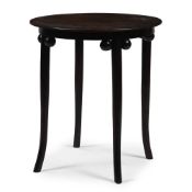 JOSEF HOFFMANN (AUSTRIAN, 1870-1956), AN OCCASIONAL TABLE; PRODUCED BY J&J KOHN; EARLY 20TH CENTURY
