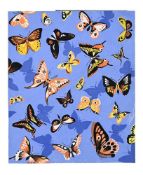 λ ERTÉ (FRENCH, 1892-1990), BUTTERFLIES DRAWING; MID 20TH CENTURY