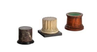 A GROUP OF THREE VARIOUS STANDS, 19TH CENTURY AND LATER
