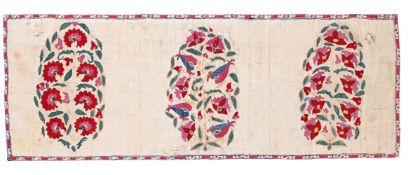 A BOKHARA SUZANI PANEL, UZBEKISTAN, CIRCA 1850