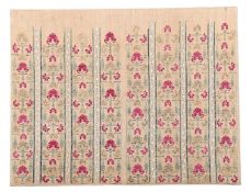 A GREEK ISLAND SUZANI EMBROIDERED PANEL, EARLY 19TH CENTURY