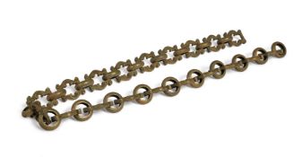 A REGENCY GILT BRONZE LANTERN CHAIN, EARLY 19TH CENTURY