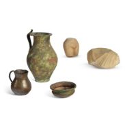 A GROUP OF ARTEFACTS, 19TH CENTURY