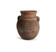 A MEDITERRANEAN TERRACOTTA POT, 19TH CENTURY OR EARLIER
