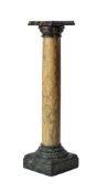 A SIMULATED MARBLE COLUMN, 20TH CENTURY