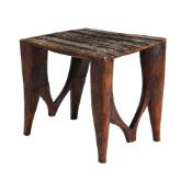 A LOW NUPE STOOL, NIGERIA, FIRST HALF 20TH CENTURY