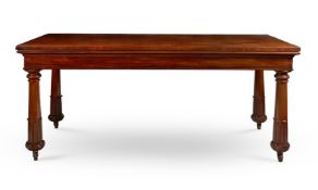 A WILLIAM IV MAHOGANY SIDE TABLE, CIRCA 1830