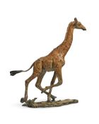 λ HAMISH MACKIE (BRITISH B. 1973), RUNNING GIRAFFE