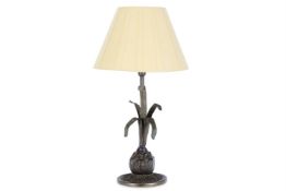 A BRONZE 'ARTICHOKE' LAMP, CIRCA 1970s