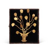 A rare Chinese Khitan gold headdress
