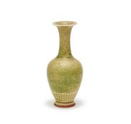A Chinese peachbloom-glazed vase