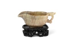 A Chinese Jade pouring vessel