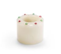 A fine Chinese white jade cylindrical water pot