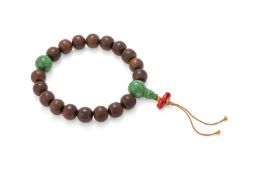 Y A Chinese aloeswood rosary