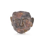 A Chinese funerary mask