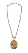 AN EARLY 20TH CENTURY INDIAN LOCKET