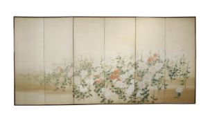 An attractive Japanese Six-Fold Byobu