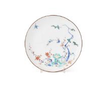 A Japanese Kakiemon 'Three Friends of Winter' dish