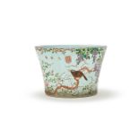 A Chinese Famille Rose Dayazhai-style jardiniere