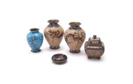 A Japanese Cloisonné Enamel Vase