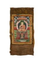 A Thang-ka depicting Buddha