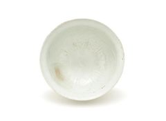 A large Chinese Shufu style white bowl