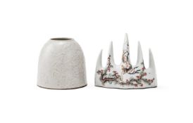 A Chinese soft-paste waterpot