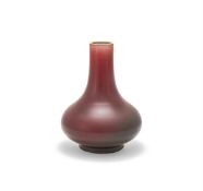 A Chinese Flambé bottle vase