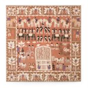 An Indian Kanduri shrine cloth
