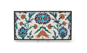 A pair of Iznik tiles