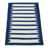 A FLATWOVEN KILIM, IN SWEDISH STYLE, CONTEMPORARY