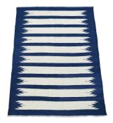 A FLATWOVEN KILIM, IN SWEDISH STYLE, CONTEMPORARY