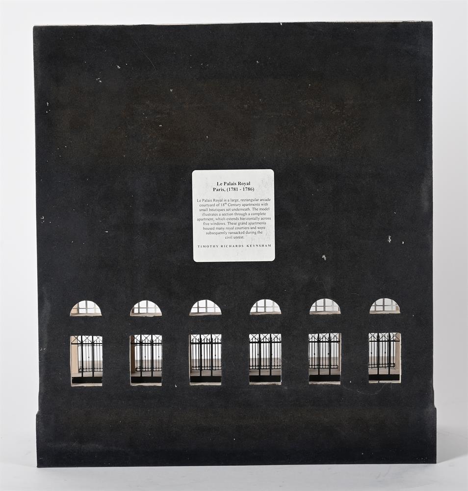 A MODEL OF THE PALAIS ROYAL, PARIS BY TIM RICHARDS, DATED 2005 - Image 3 of 3