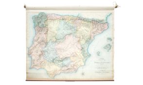 Ɵ ARROWSMITH, A. A NEW MILITARY MAP OF SPAIN & PORTUGAL