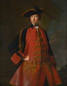 THOMAS HUDSON (BRITISH 1701-1779), PORTRAIT OF CAPTAIN JOHN DAVIES (B. 1719)