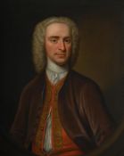 JAMES FELLOWES (BRITISH FL. 1710-1730), PORTRAIT OF MR. DAVIES