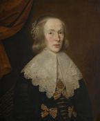 THOMAS LEIGH (BRITISH ACTIVE CIRCA 1634-1656), PORTRAIT OF ANN MYTTON (D. 1690)