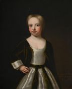 ENGLISH SCHOOL (CIRCA 1750), PORTRAIT OF MARY DAVIES, WIFE OF PHILIP PULESTON (1740-1802)