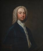 ATTRIBUTED TO THOMAS HUDSON (BRITISH 1701-1779), PORTRAIT OF MR. DAVIES OF GWYSANEY (1701-1779)