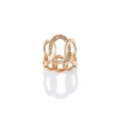 POMELLATO, A DIAMOND SET 'BRERA' RING