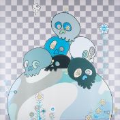 Takashi Murakami (b.1962) Skulls Rock